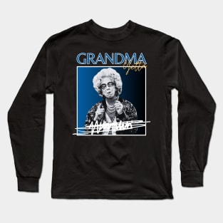 Grandma yetta///original retro Long Sleeve T-Shirt